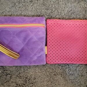 Ipsy Bags purple and pink